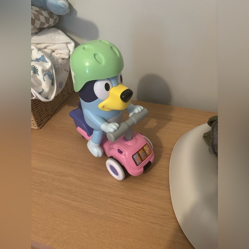 Bluey scooter toy